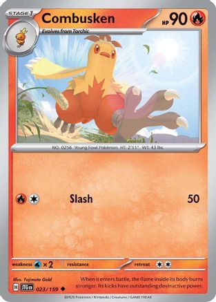 'Pokemon - 'Combusken 023/159  SV09 Journey Together - Uncommon