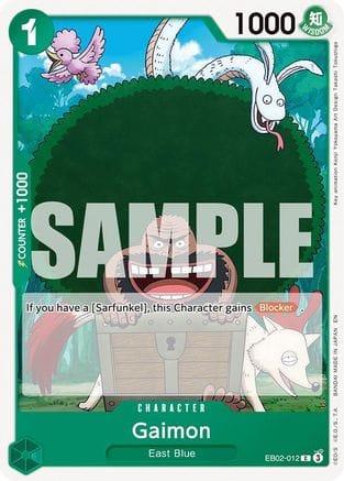 Gaimon (EB02-012) - Extra Booster: Anime 25th Collection
