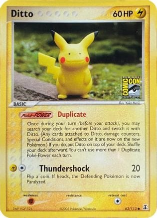 'Pokemon - 'Ditto 039/113  Miscellaneous Cards & Products - Uncommon