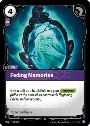 Fading Memories (180/298) - Origins