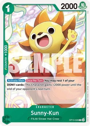 Sunny-Kun (OP13-026) - Carrying On His Will
