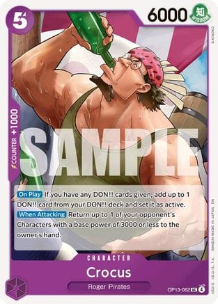 Crocus (OP13-062) - Carrying On His Will