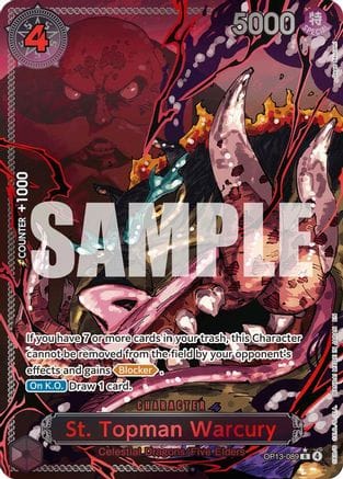 St. Topman Warcury (Parallel) (OP13-089) - Carrying On His Will Foil