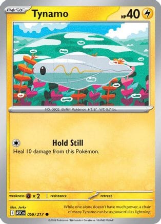 'Pokemon - 'Tynamo 059  ME Ascended Heroes - Common