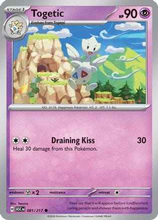 'Pokemon - 'Togetic 081  ME Ascended Heroes - Common