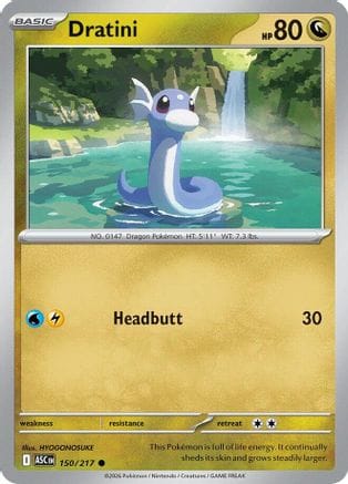 'Pokemon - 'Dratini 150  ME Ascended Heroes - Common