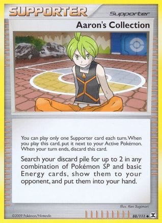 'Pokemon - 'Aaron's Collection 088/111  Rising Rivals - Uncommon
