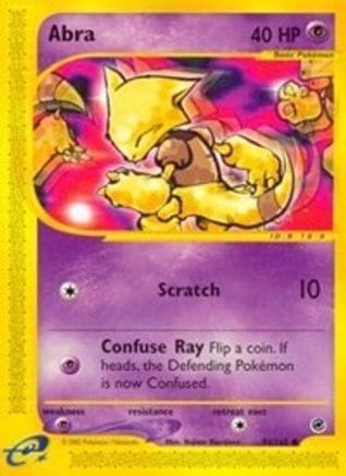 'Pokemon - 'Abra 093/165  Expedition - Common