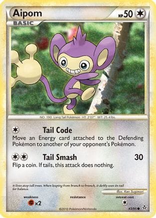 'Pokemon - 'Aipom 043  Unleashed - Common