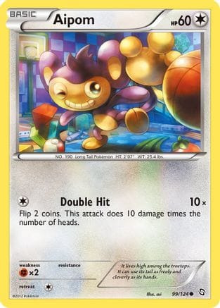 'Pokemon - 'Aipom 099  Dragons Exalted - Common