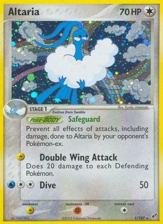 'Pokemon - 'Altaria 001  Deoxys - Holo Rare