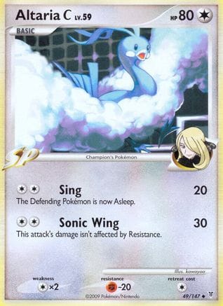 'Pokemon - 'Altaria C 049  Supreme Victors - Uncommon