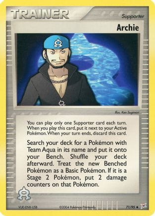 'Pokemon - 'Archie 071  Team Magma vs Team Aqua - Uncommon