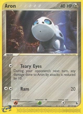 'Pokemon - 'Aron 049/109  Ruby and Sapphire - Common
