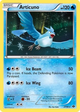 'Pokemon - 'Articuno 027/99  - Holofoil Next Destinies - Holo Rare