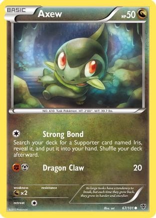 'Pokemon - 'Axew 067  Plasma Blast - Common