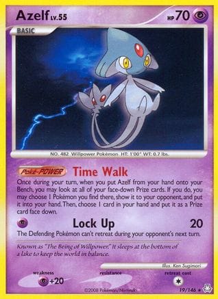 'Pokemon - 'Azelf 019  Legends Awakened - Rare