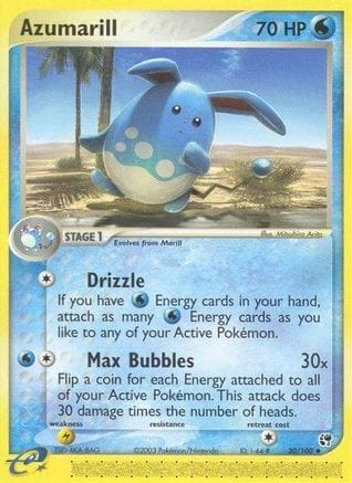 'Pokemon - 'Azumarill 030  Sandstorm - Uncommon