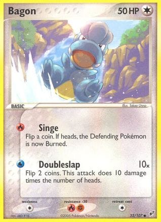 'Pokemon - 'Bagon 052  Deoxys - Common