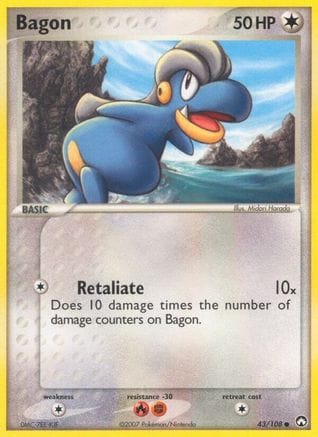 'Pokemon - 'Bagon 043  Power Keepers - Common