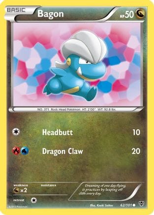 'Pokemon - 'Bagon 062  Plasma Blast - Common