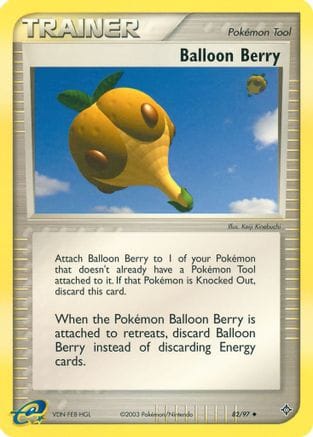 'Pokemon - 'Balloon Berry 082  Dragon - Uncommon