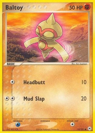 'Pokemon - 'Baltoy 053/101  Hidden Legends - Common