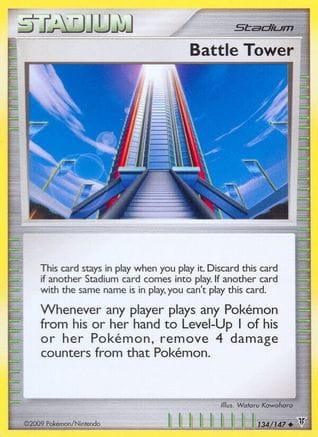 'Pokemon - 'Battle Tower 134  - Reverse Holofoil Supreme Victors - Uncommon