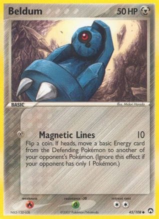 'Pokemon - 'Beldum 045  Power Keepers - Common