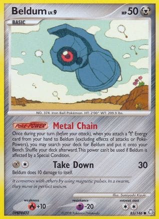 'Pokemon - 'Beldum (83) 083  Legends Awakened - Common