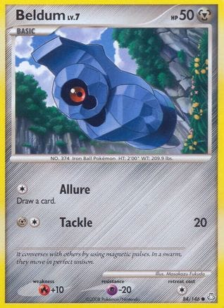 'Pokemon - 'Beldum (84) 084  - Reverse Holofoil Legends Awakened - Common