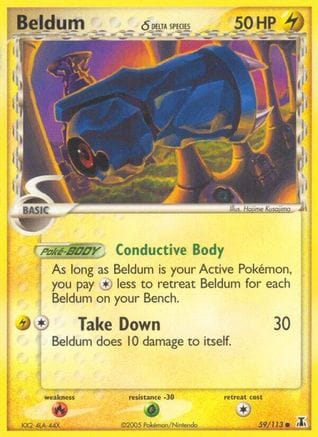 'Pokemon - 'Beldum (Delta Species) 059/113  Delta Species - Common