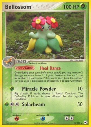 'Pokemon - 'Bellossom 016/101  Hidden Legends - Rare