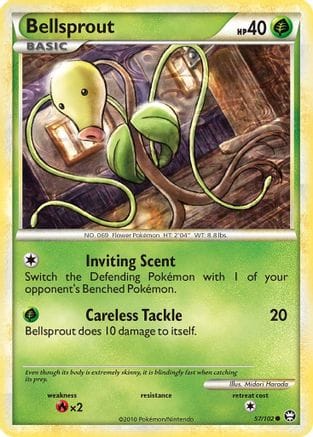 'Pokemon - 'Bellsprout 057  Triumphant - Common