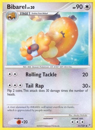 'Pokemon - 'Bibarel 051  Supreme Victors - Uncommon