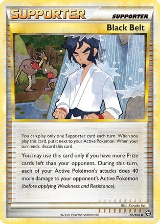 'Pokemon - 'Black Belt 085  Triumphant - Uncommon