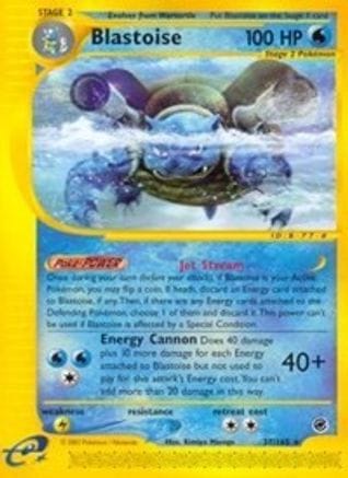 'Pokemon - 'Blastoise (37) 037  Expedition - Rare