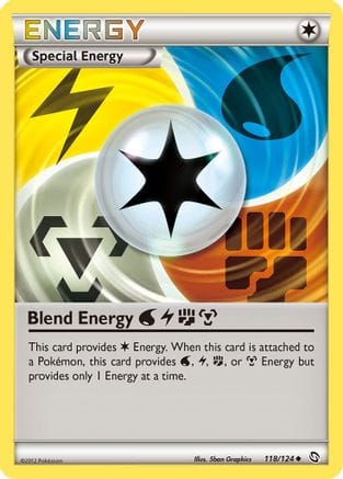 'Pokemon - 'Blend Energy WLFM 118/124  - Reverse Holofoil Dragons Exalted - Uncommon