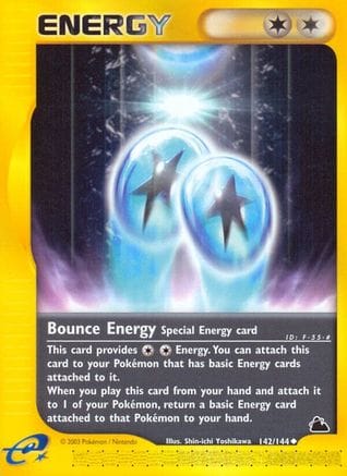 'Pokemon - 'Bounce Energy 142  Skyridge - Uncommon