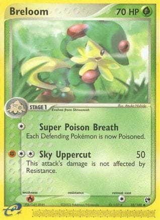 'Pokemon - 'Breloom 033  Sandstorm - Uncommon