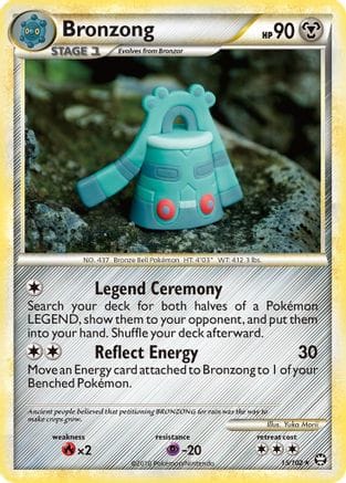 'Pokemon - 'Bronzong 015  Triumphant - Rare