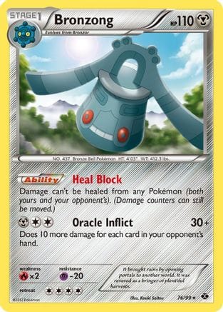 'Pokemon - 'Bronzong 076  Next Destinies - Rare