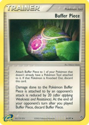 'Pokemon - 'Buffer Piece 083  - Reverse Holofoil Dragon - Uncommon