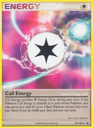 'Pokemon - 'Call Energy 092/100  Majestic Dawn - Uncommon
