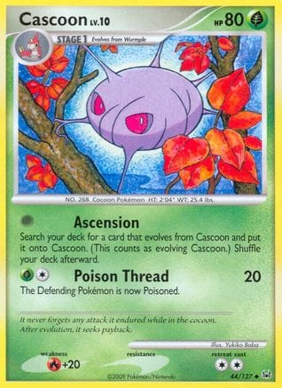 'Pokemon - 'Cascoon 044  Platinum - Uncommon