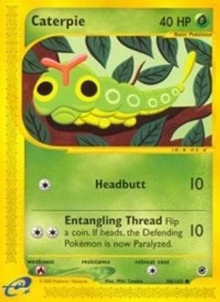 'Pokemon - 'Caterpie 096  Expedition - Common