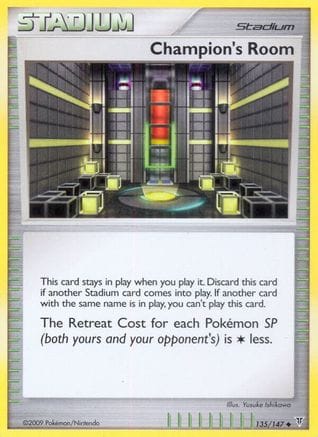 'Pokemon - 'Champion's Room 135  - Reverse Holofoil Supreme Victors - Uncommon