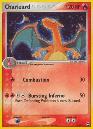 'Pokemon - 'Charizard 006  - Holofoil Power Keepers - Holo Rare