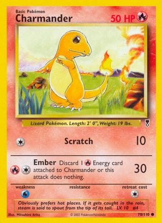 'Pokemon - 'Charmander 070/110  Legendary Collection - Common
