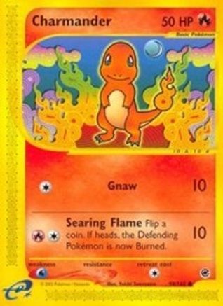 'Pokemon - 'Charmander (98) 098/165  - Reverse Holofoil Expedition - Common